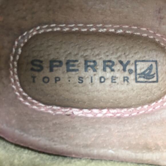 Sperry Top Sider Cream Pink Loafer Boat Shoe 6.5 - Picture 7 of 8
